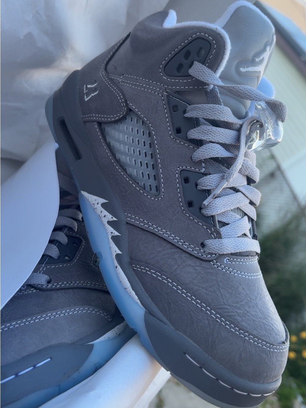 Jordan Retro 5s ~ Wolf Grey
